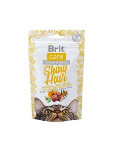 Brit Care Snack Shiny Hair Kedi Tüy Bakım Ödül Maması 50 gr - Brit Care