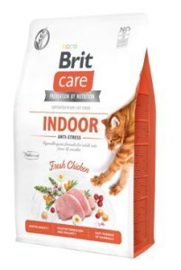 Brit Care Tahılsız Indoor Anti Stress Tavuklu Kedi Maması 2 kg - Brit Care