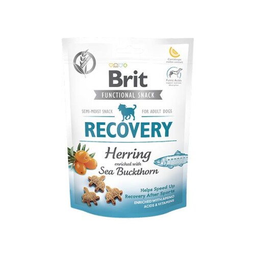 Brit Recovery Glütensiz Vitamin ve Amino Asit İçeren Ringa Balıklı Köpek Ödül Maması 150 gr - 1