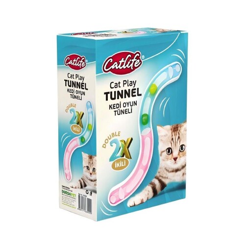 Catlife Double Kedi Oyun Tüneli 2'li - 1