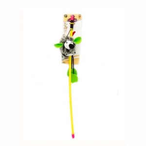 Catlife Kirpili Kedi Oltası Oyuncağı Karışık Renk 45 Cm - Catlife