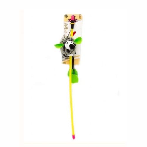 Catlife Kirpili Kedi Oltası Oyuncağı Karışık Renk 45 Cm - 1