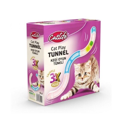 Catlife Triple Kedi Oyun Tüneli 3'lü - 1