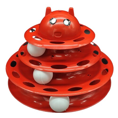 Catlife Üç Katlı Kedi Oyuncağı - 1