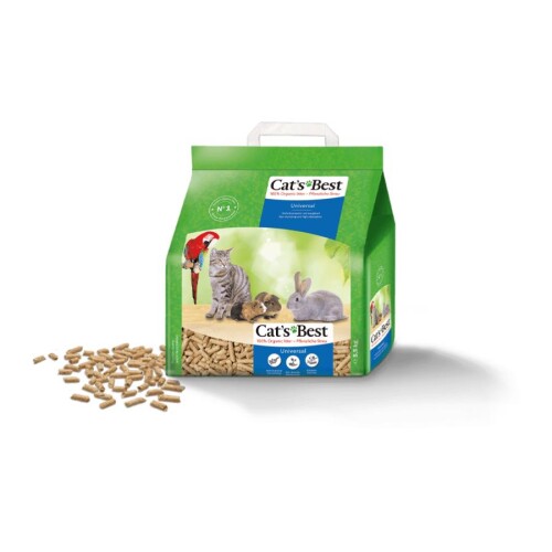 Cats Best Kedi ve Küçük Evcil Hayvanlar İçin Universal Pelet 20 L - 1