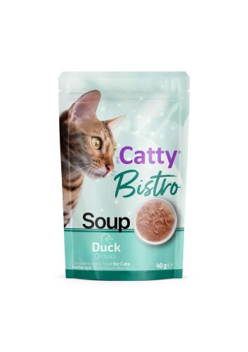 Catty Bistro Ördekli Kedi Çorbası 40 Gr - 1