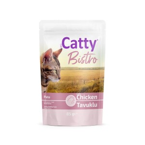 Catty Bistro Tavuklu Yavru Kedi Konservesi 85 Gr - Catty