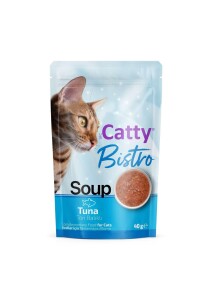 Catty Bistro Ton Balıklı Kedi Çorbası 40 Gr - Catty