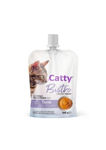 Catty Bistro Ton Balıklı Yavru Kedi Krema Ödülü 100 Gr - 1