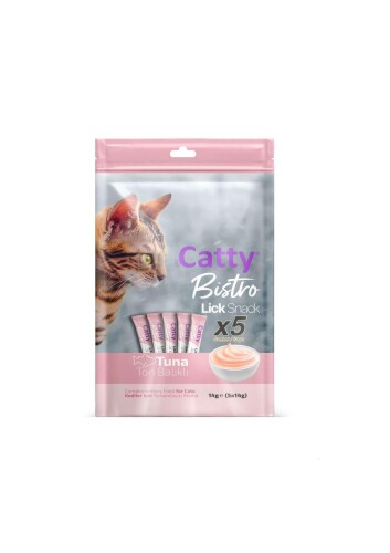 Catty Bistro Ton Balıklı Yavru Kedi Krema Ödülü 5 x 14 Gr - 1