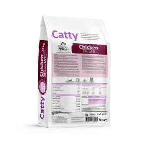 Catty Tavuklu Yavru Kedi Maması 15 Kg - 2