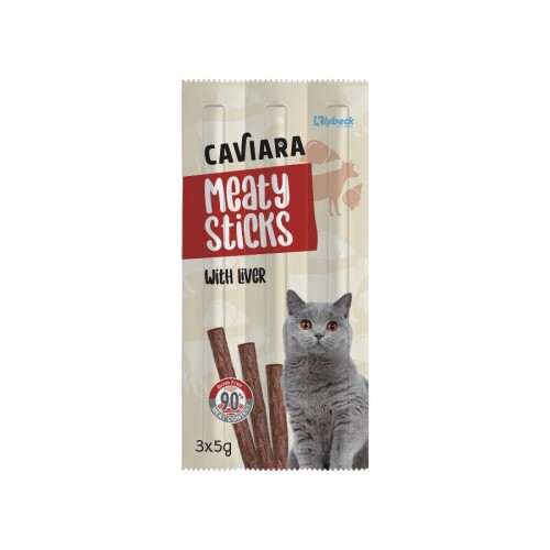 Caviara Ciğerli Kedi Ödül Maması 3X5 gr - 1