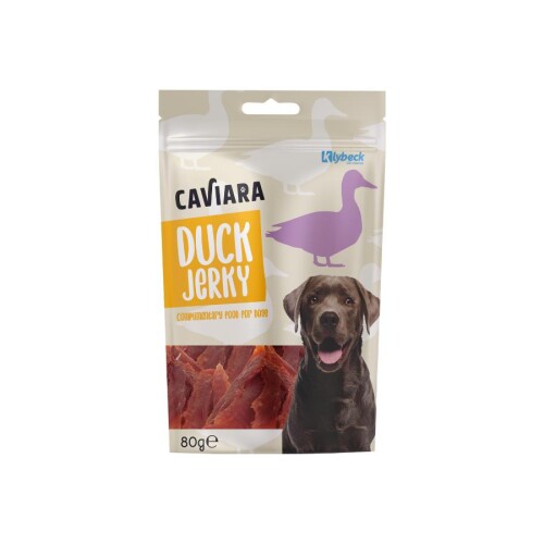 Caviara Kurutulmuş Ördek Köpek Ödül Maması 80 Gr - 1