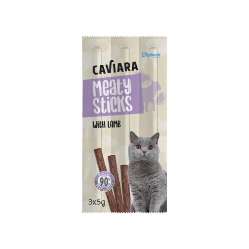 Caviara Kuzu Etli Kedi Ödül Maması 3X5 gr - 1