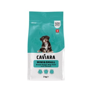 Caviara Somonlu Mini ve Küçük Irk Yavru Köpek Maması 2 Kg - Caviara