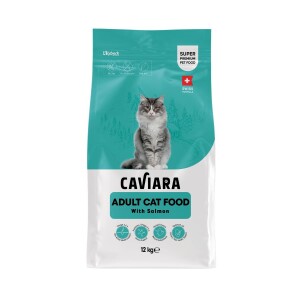 Caviara Somonlu Yetişkin Kedi Maması 12 Kg - Caviara