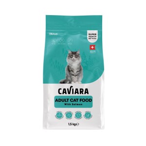Caviara Somonlu Yetişkin Kedi Maması 1,5 Kg - Caviara