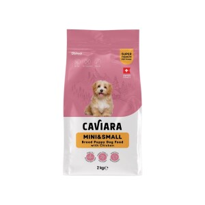 Caviara Tavuklu Mini ve Küçük Irk Yavru Köpek Maması 2 Kg - Caviara