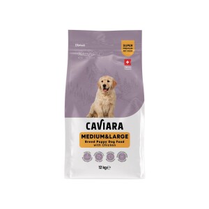 Caviara Tavuklu Orta ve Büyük Irk Yavru Köpek Maması 12 Kg - Caviara