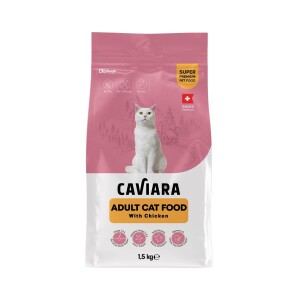 Caviara Tavuklu Yetişkin Kedi Maması 1,5 Kg - Caviara