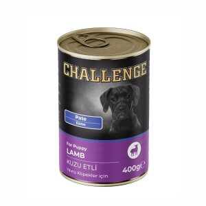 Challenge Pate Kuzu Etli Yavru Köpek Konservesi 400 gr - Challenge