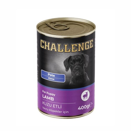 Challenge Pate Kuzu Etli Yavru Köpek Konservesi 400 gr - 1