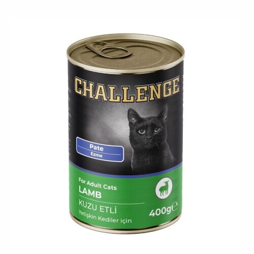Challenge Pate Kuzu Etli Yetişkin Kedi Konservesi 400 Gr - 1