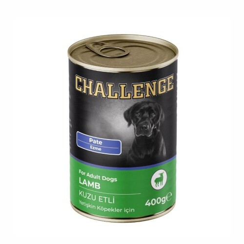 Challenge Pate Kuzu Etli Yetişkin Köpek Konservesi 400 Gr - 1
