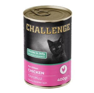 Challenge Tavuklu Yavru Kedi Konservesi 400 Gr - Challenge