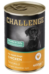 Challenge Tavuklu Yetişkin Köpek Konservesi 400 Gr - Challenge