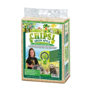Chipsi Kemirgenler İçin Elmalı Talaş 60 Lt - Chipsi