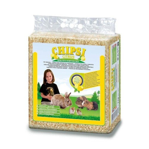 Chipsi Kemirgenler İçin Limonlu Talaş 60 Lt - 1