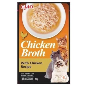 Ciao Chicken Churu Broth Tavuklu ve Tavuk Sulu Kedi Ödül Maması 50 gr - Ciao