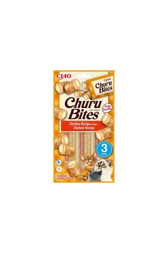 Ciao Churu Bites Tavuk Sargılı Kedi Ödül Maması 3 X 10 gr - 1