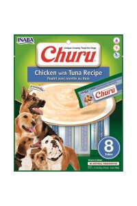 Ciao Churu Ton Balıklı ve Tavuklu Tamamlayıcı Köpek Ödül Maması 8 X 20 gr - Ciao