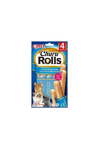 Ciao Sticks Tavuk Sargılı Kedi Ödül Maması 4 X 10 gr - 1