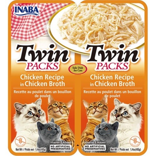 Ciao Twins Churu Tavuk Etlı Tavuk Sulu Kedi Çorbası 2 X 40 gr - 1