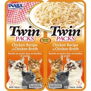 Ciao Twins Churu Tavuk Etlı Tavuk Sulu Kedi Çorbası 2 X 40 gr - Ciao