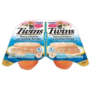 Ciao Twins Churu Ton Balıklı Deniz Taraklı ve Tavuklu Kedi Ödül Jölesi 2 X 35 gr - Ciao