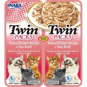 Ciao Twins Churu Ton Balıklı ve Tavuklu Kedi Çorbası 2 X 40 gr - Ciao