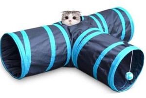 Demirhan Üç Yollu Yeni Nesil Kedi Oyun Tüneli - Aspet