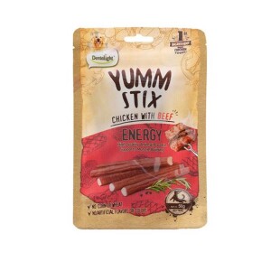 Dentalight Yumm Stick Energy Tavuklu ve Sığır Etli Köpek Ödül Çubuğu 50 Gr - Dentalight