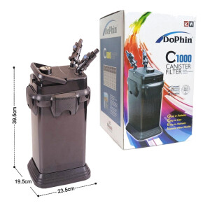 Dophin Akvaryum Dış Filtre 1000 L/h - Dophin