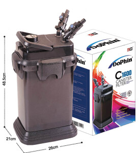 Dophin Akvaryum Dış Filtre 1600 L/h - Dophin
