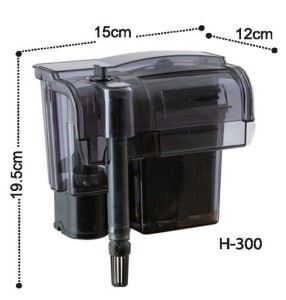 Dophin Askı Şelale Filtre 360 L/h - Dophin