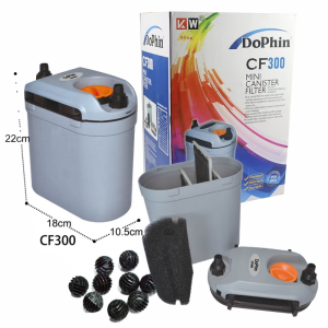 Dophin CF-300 Mini Akvaryum Dış Filtre 300 L/h - Dophin