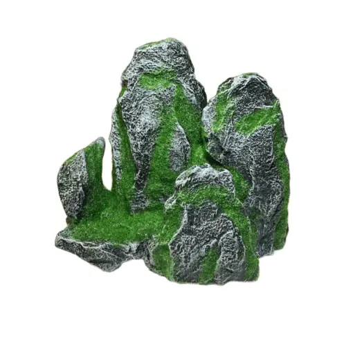Dophin Yosun Kaplı Akvaryum Dekoru 20x10x17 Cm - 1