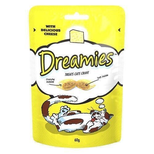 Dreamies İçi Dolgulu Peynirli Kıtır Kedi Ödülü 60 gr - 1