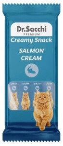 Dr.Sacchi Creamy Sıvı Somonlu Kedi Ödülü 4 Lü - Dr. Sacchi