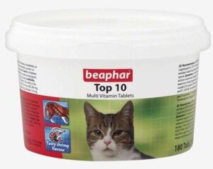 Beaphar Top 10 Kedi Multivitamin Tableti 180 Adet - Beaphar